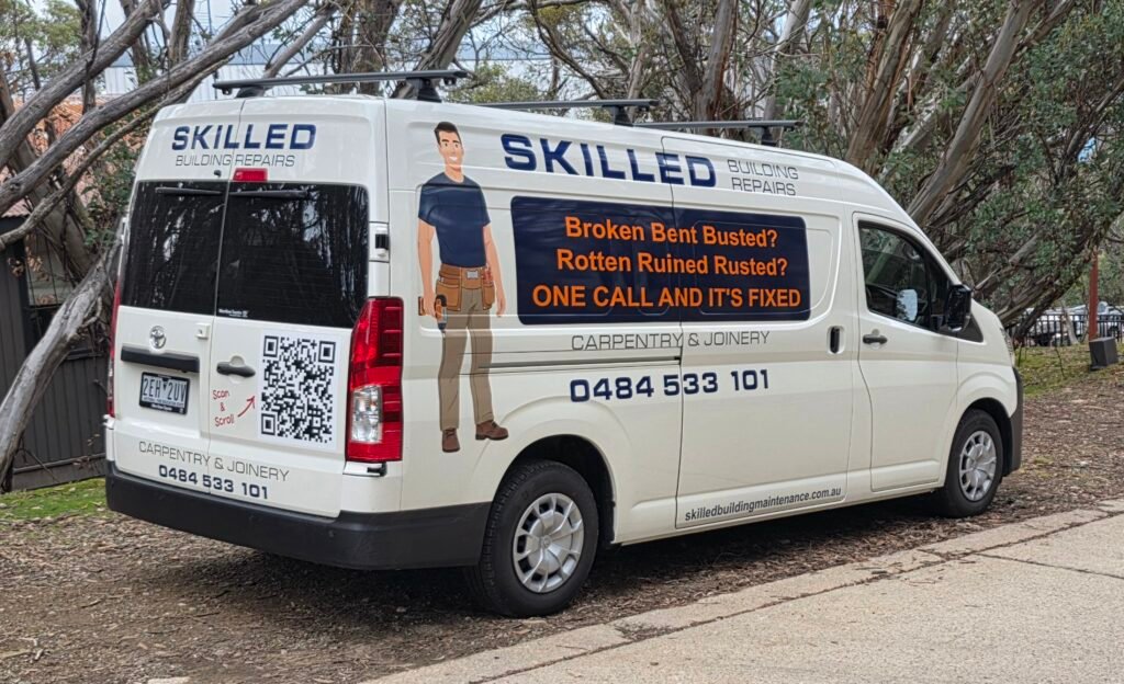 Skilled Building Repairs HiAce work van